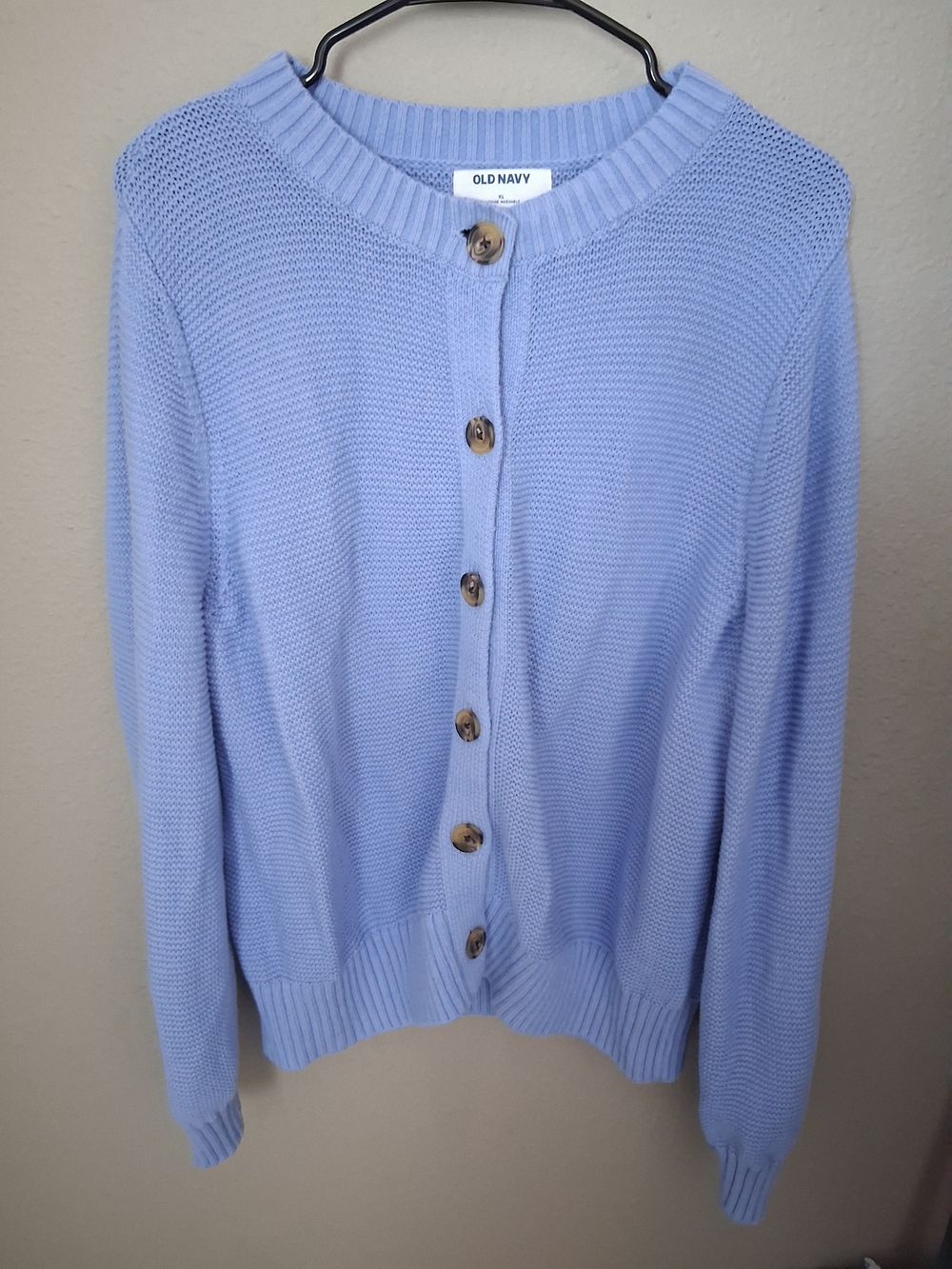 Old Navy Pastel Blue Button-Front Cardigan